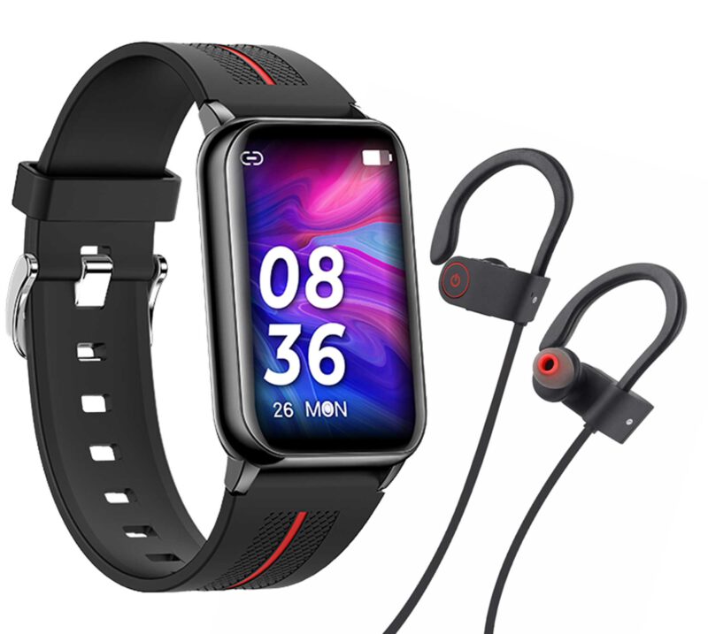LOOKit Active Fitness Tracker inkl. LOOKIt U8 In Ear Kopfhörer